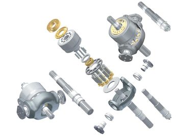 Cat320C Excavator Caterpillar Hydraulic Pump Repair Parts SBS140 / SBS80 SPK10